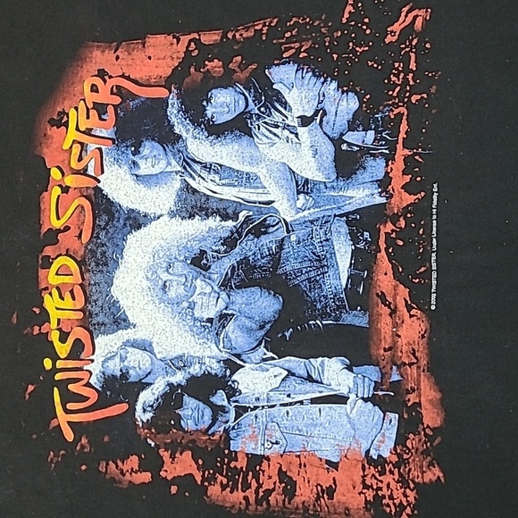 VINTAGE TWISTED SISTER I WANNA ROCK! TEE-SHIRT PRICE FIRM - Picture 2 of 16